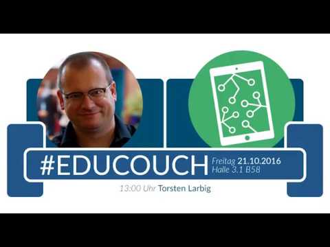 Edu-Couch mit Torsten Larbig auf der Frankfurter Buchmesse